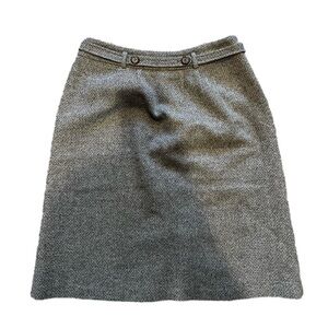 Vintage Pendleton tweed skirt